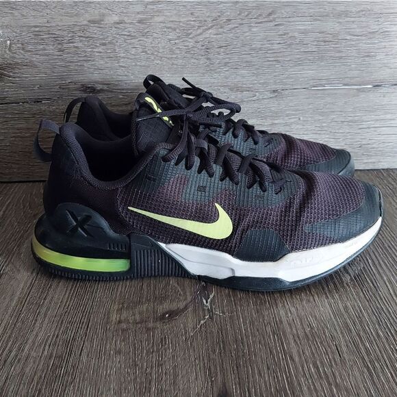 Nike Air Max Alpha Trainer 5 Workout Shoes Black/Volt DM0829-002 Size 10.5 main image 4
